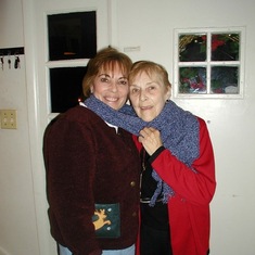 Liz with daughter, Carolyn Duvall