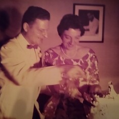 Drs. Dean and Elsabeth Collins at their wedding May 16, 1959