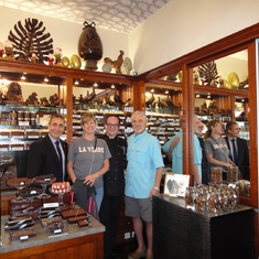 Visiting a famous chocolate maker in Paris during the celebration of their 25th anniversary