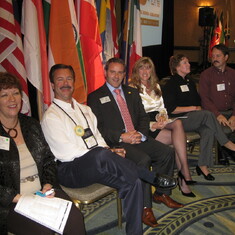 2009 And Beth was inspirational on the panel of speakers at Global Conference in Long Beach.