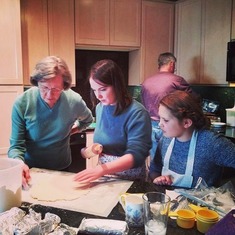 Baking with Amelia and Olivia
