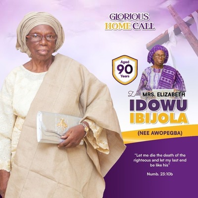 Mrs Elizabeth Idowu Ibijola