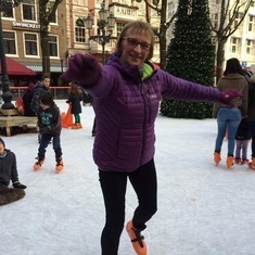 Ice Skating in Amsterdam - January 2014