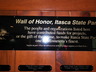 Wall of Honor at Itasca State Park, Jacob Brower Visitors' Center