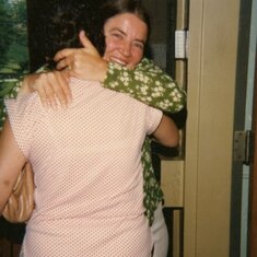 Ellen was a very affectionate person, one of the great things about her! She gave the best hugs.
