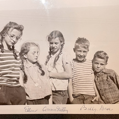 L - R  Esther, Ellen, Dorothy?, Bill S. David S.