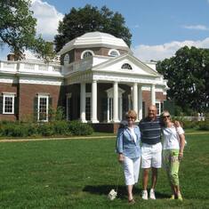 Monticello with Mike and Jean Zbailey 2009