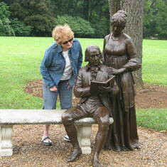 James and Dolley Madison with Ellen - Montpelier, Virginia 2009