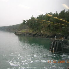 Ferry Ride from Orcas Island, San Juans, WA