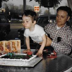 Josh's 2nd Birthday - 1986