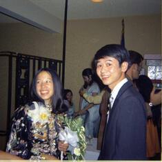 Daughter's wedding reception 08.09.1970