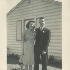 Our Wedding Day March 27, 1943