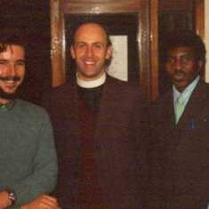 Tony Baker with Simon & Emile 1977