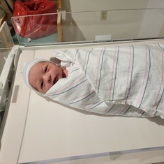 Congratulations Bodie James Williams! Born 3/3/2022, 9am weight 7lb 14oz  19in.