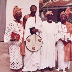 Embarking for Aigboje's traditional wedding