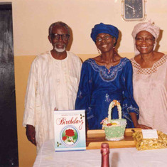 At Erekpitan's 50th birthday in Jos