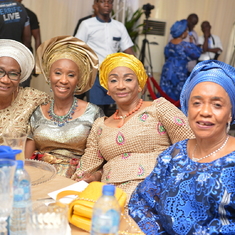 Mummy with Evelyn Oputu, Ivie Ojewunmi and Atere