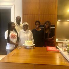 Grandma's 79th Birthday with Aigboje's family