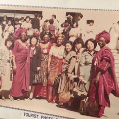 Leading the National Council of Women Society (NCWS) to Seoul, South Korea