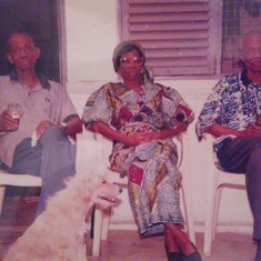 Otee, Auntie Ago and Dee Papa