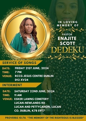 Pastor Enajite Scott Dedeku