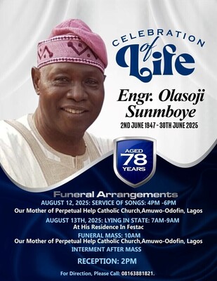 Engr Olasoji Sunmboye