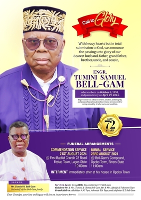 Engr. Tumini Samuel Bell-Gam