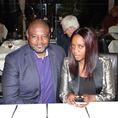 Eniola and his wife, Temi