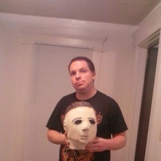 Eric's Halloween mask 