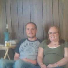 This picture was taken in 2010 when he still lived in Caldwell, Ohio. Love and miss you your little/big sister
