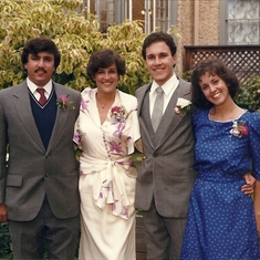 Eric, Pamela, Arthur and Nancy - May 1986
