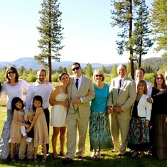 Hyatt Family Photo - Janine & Kenny Wedding