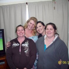 Age 27 with Amanda, Lauren and Fiona