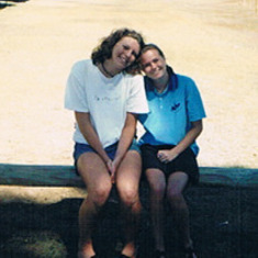 Age 15 with Amanda