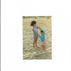 Beach sisters, Kathleen & Erin