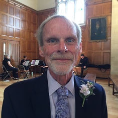 David at Ruth's wedding May 27, 2018