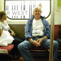 Casual chic on the Toronto metro