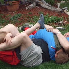 Wrestling Josh and Joel 2008