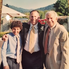 3 Generations of Blee's. Great pic! Nick, Dad (Jeff), and Grandpa