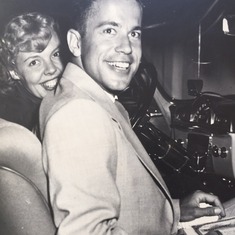 The newlyweds June 6, 1953