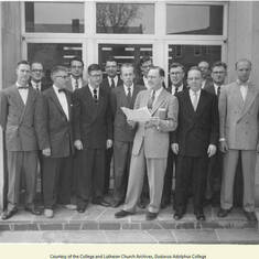 1955, Seminarians at Augustana Theological Seminary