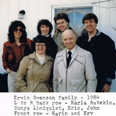 1984 Swanson Family