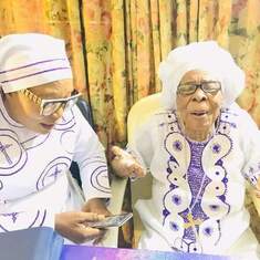 Grandma and daughter, Pastor Seyi Bakare