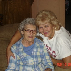 Mom and Tammie 2007