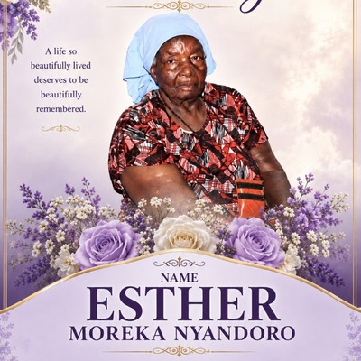 ESTHER MOREKA NYANDORO