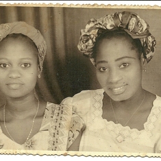 ...with friend at TTC Warri, Nigeria
