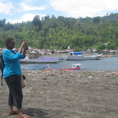 Field visit in Seram Island, Maluku, Indonesia