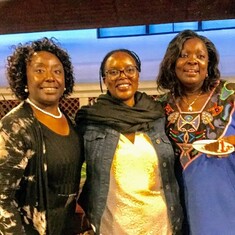 Boma Class of '82 Reunion on April 27, 2019. With Muthoni Mwangi and Anne Opiyo.