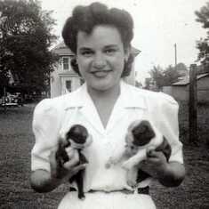 Ethel in Paulsboro where the in-laws raised Boston terrier pups