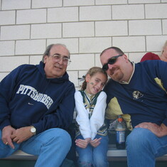 Geno, Delaney (granddaughter) and Marc